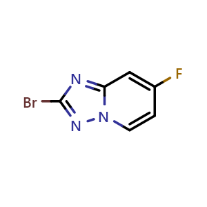 2-bromo-7-fluoro-[1,2,4]triazolo[1,5-a]pyridine