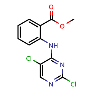 methyl 2-((2,5-dichloropyrimidin-4-yl)amino)benzoate