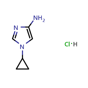 1-cyclopropyl-1H-imidazol-4-amine hydrochloride