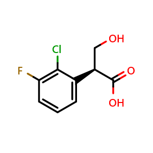 (S)-2-(2-chloro-3-fluorophenyl)-3-hydroxypropanoic acid