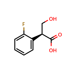 (S)-2-(2-fluorophenyl)-3-hydroxypropanoic acid