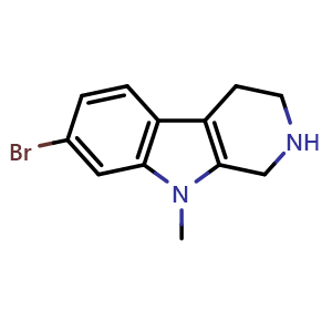 7-bromo-9-methyl-2,3,4,9-tetrahydro-1H-pyrido[3,4-b]indole