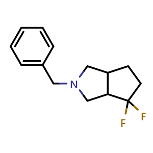 2-benzyl-4,4-difluorooctahydrocyclopenta[c]pyrrole