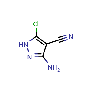 3-amino-5-chloro-1H-pyrazole-4-carbonitrile
