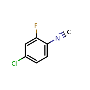 4-chloro-2-fluoro-1-isocyanobenzene