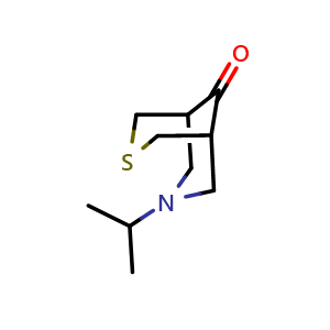 7-isopropyl-3-thia-7-azabicyclo[3.3.1]nonan-9-one