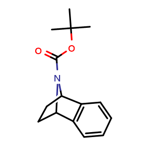 Chemical structure of tert-butyl 1,2,3,4-tetrahydro-1,4-epiminonaphthalene-9-carboxylate , CAS 5176-32-9, AChemBlock Y218757