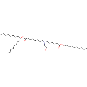 heptadecan-9-yl 8-((6-(decyloxy)-6-oxohexyl)(2-hydroxyethyl)amino)octanoate