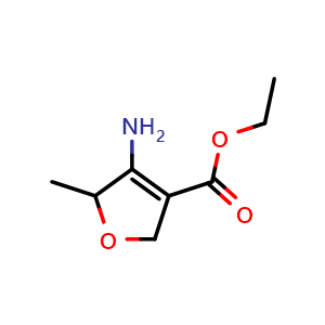Ethyl 4-amino-5-methyl-2,5-dihydrofuran-3-carboxylate