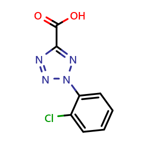 2-(2-chlorophenyl)-2H-tetrazole-5-carboxylic acid