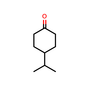 Chemical structure of 4-Isopropylcyclo-hexanone , CAS 5432-85-9, AChemBlock Y219190