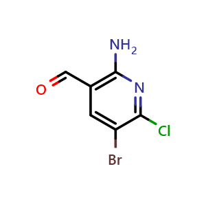 2-amino-5-bromo-6-chloronicotinaldehyde