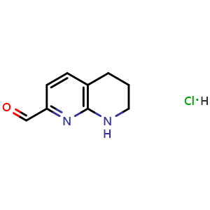 5,6,7,8-tetrahydro-1,8-naphthyridine-2-carbaldehyde hydrochloride