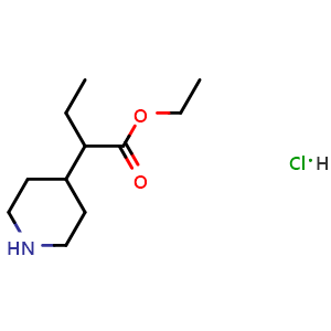 ethyl 2-(piperidin-4-yl)butanoate hydrochloride