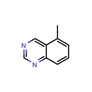 Chemical structure of 5-Methylquinazoline , CAS 7556-89-0, AChemBlock Y219430