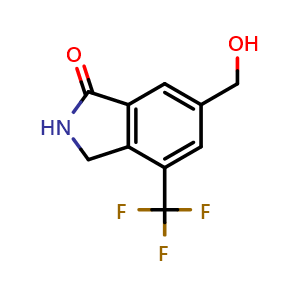 6-(hydroxymethyl)-4-(trifluoromethyl)isoindolin-1-one