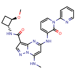 Chemical structure of Zasocitinib , CAS 2272904-53-5, AChemBlock Y219450