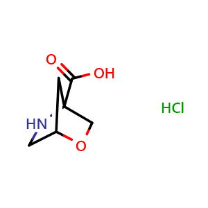 2-oxa-5-azabicyclo[2.2.1]heptane-4-carboxylic acid hydrochloride