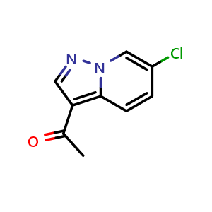 1-{6-chloropyrazolo[1,5-a]pyridin-3-yl}ethan-1-one