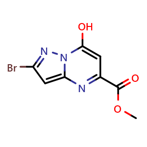 methyl 2-bromo-7-hydroxypyrazolo[1,5-a]pyrimidine-5-carboxylate
