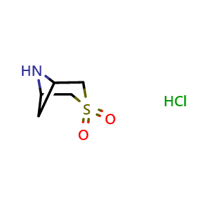 3thia-6-azabicyclo[3.1.1]heptane 3,3-dioxide hydrochloride
