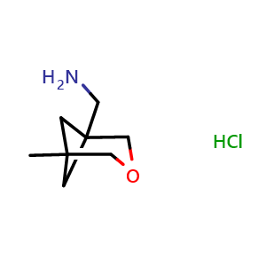 (5-methyl-3-oxabicyclo[3.1.1]heptan-1-yl)methanamine hydrochloride