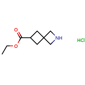 ethyl 2-azaspiro[3.3]heptane-6-carboxylate;hydrochloride