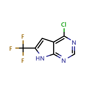 4-chloro-6-(trifluoromethyl)-7H-pyrrolo[2,3-d]pyrimidine