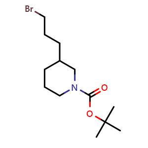 tert-butyl 3-(3-bromopropyl)piperidine-1-carboxylate