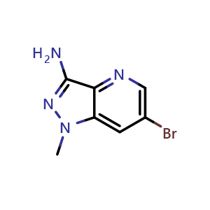 6-bromo-1-methyl-pyrazolo[4,3-b]pyridin-3-amine