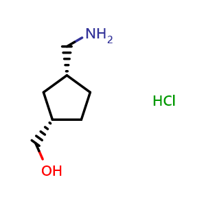 [(1S,3R)-3-(aminomethyl)cyclopentyl]methanol hydrochloride