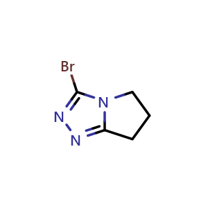 3-bromo-6,7-dihydro-5H-pyrrolo[2,1-c][1,2,4]triazole