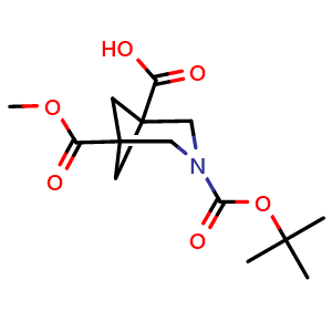 3-tert-butoxycarbonyl-5-methoxycarbonyl-3-azabicyclo[3.1.1]heptane-1-carboxylic acid