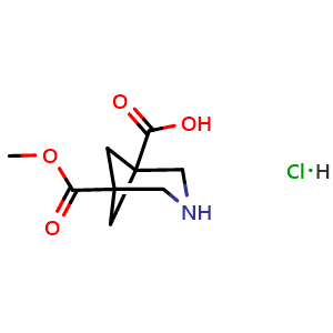 5-methoxycarbonyl-3-azabicyclo[3.1.1]heptane-1-carboxylic acid hydrochloride