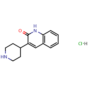 3-(4-piperidyl)-1H-quinolin-2-one hydrochloride