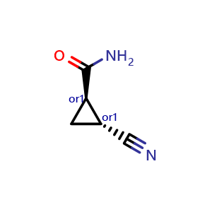 trans-2-cyanocyclopropanecarboxamide