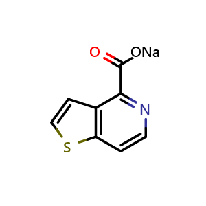 sodium thieno[3,2-c]pyridine-4-carboxylate
