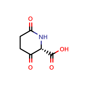 Chemical structure of (S)-3,6-Dioxopiperidine-2-carboxylic acid , CAS 5694-33-7, AChemBlock Y219811