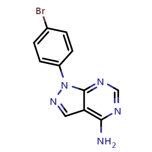 1-(4-Bromophenyl)-1H-pyrazolo[3,4-d]pyrimidin-4-amine