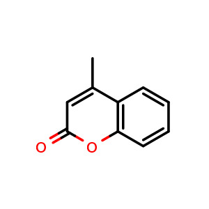 Chemical structure of 4-Methyl-2H-chromen-2-one , CAS 607-71-6, AChemBlock Y219858