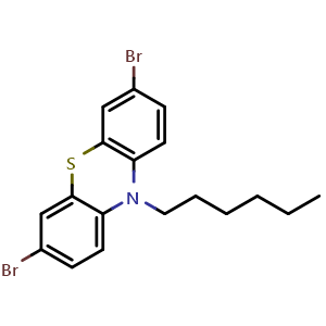 3,7-Dibromo-10-hexyl-10H-phenothiazine