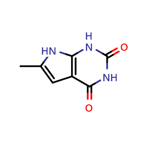 6-Methyl-1,7-dihydro-2H-pyrrolo[2,3-d]pyrimidine-2,4(3H)-dione
