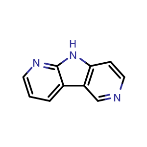 Chemical structure of 9H-Pyrrolo[2,3-b:4,5-c']dipyridine , CAS 26422-85-5, AChemBlock Y219907