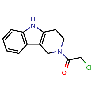 2-Chloro-1-(1,3,4,5-tetrahydro-2H-pyrido[4,3-b]indol-2-yl)ethan-1-one