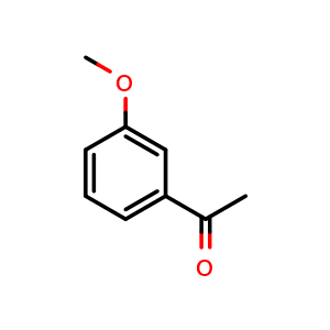 Chemical structure of 3-Methoxyacetophenone , CAS 586-37-8, AChemBlock Y219947