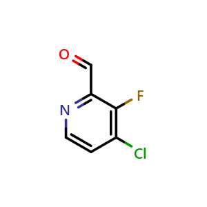 4-Chloro-3-fluoropicolinaldehyde