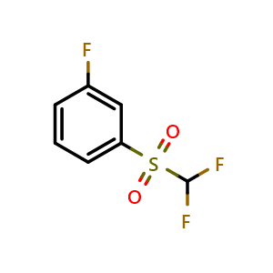 1-[(Difluoromethyl)sulfonyl]-3-fluorobenzene