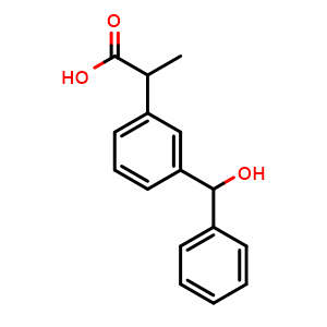 Chemical structure of Dihydroketoprofen , CAS 59960-32-6, AChemBlock Y219972