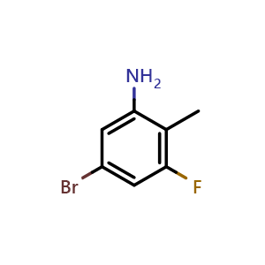 5-Bromo-3-fluoro-2-methylaniline