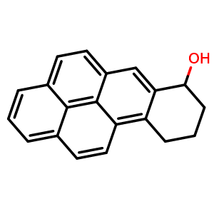 Chemical structure of 7,8,9,10-Tetrahydrobenzo[pqr]tetraphen-7-ol , CAS 6272-55-5, AChemBlock Y220049